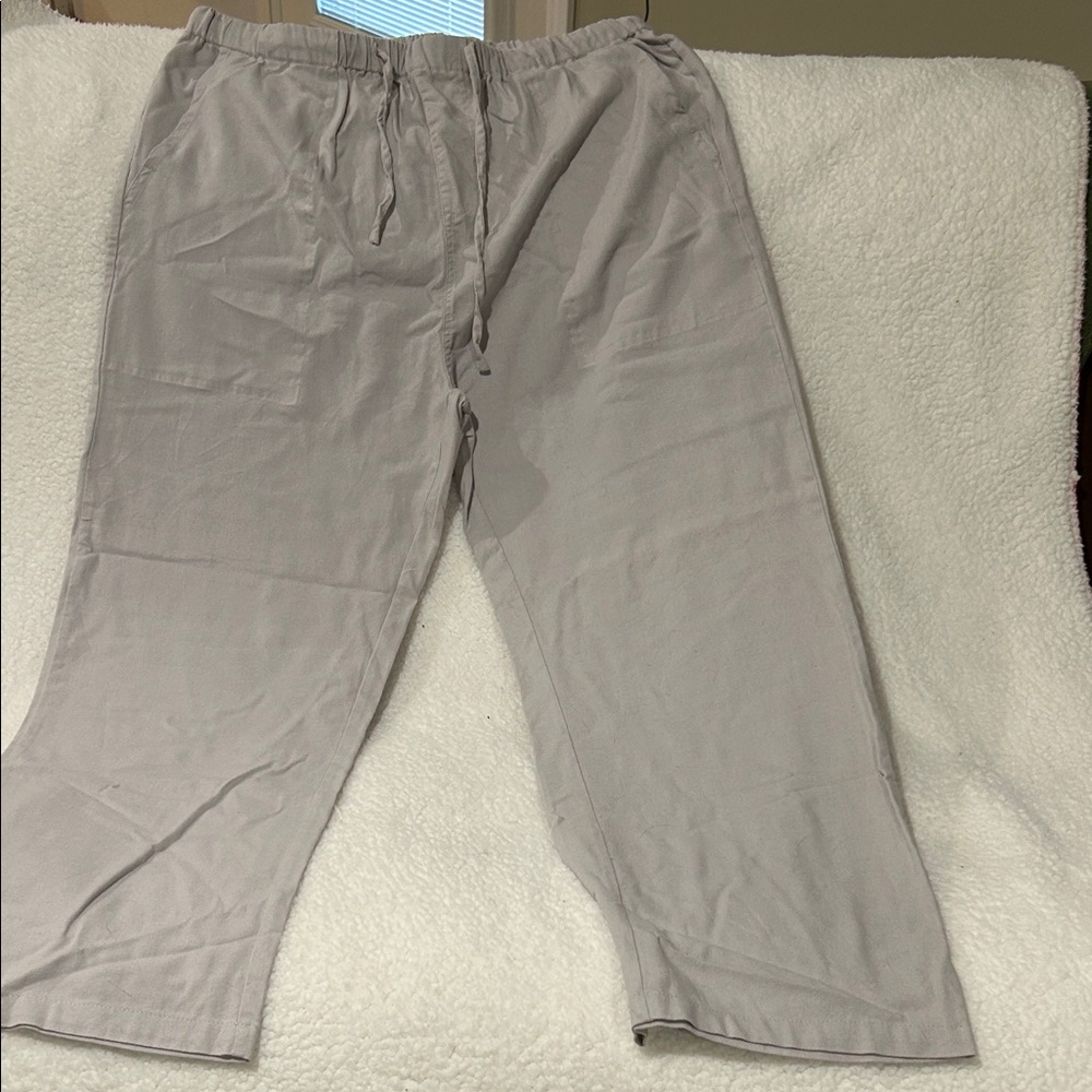 Men's Gray Casual Pants
